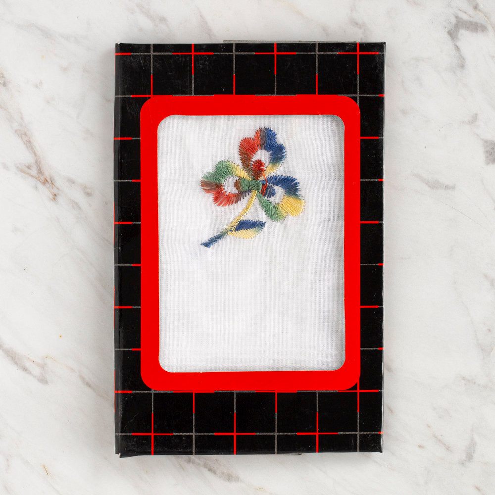 Loren İşlemeli Kadın Mendil - 26